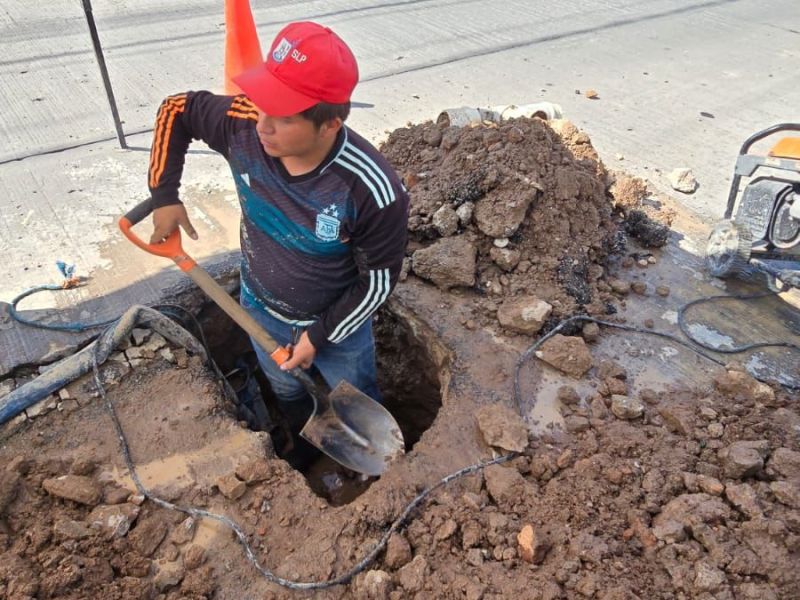 INTERAPAS DA MANTENIMIENTO A REDES DE AGUA DEL SUR DE LA&nbsp;CIUDAD