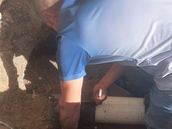 REPARAN FUGA DE AGUA&nbsp; EN CORONEL&nbsp;ROMERO