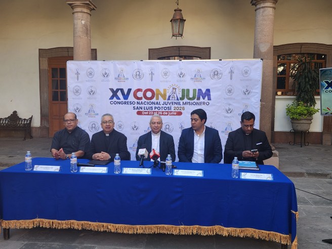 EL XV CONGRESO NACIONAL JUVENIL MISIONERO 2026 SE REALIZARÁ EN SLP&nbsp; LOS DÍAS 22 AL 26 DE&nbsp; JULIO, SE ESPERAN MÁS DE 10 MIL&nbsp;JÓVENES