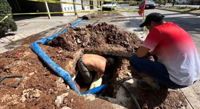 INTERVIENEN FUGA EN LA CALLE MARTÍNEZ DE LA VEGA DE LA COLONIA SIMÓN&nbsp;DÍAZ