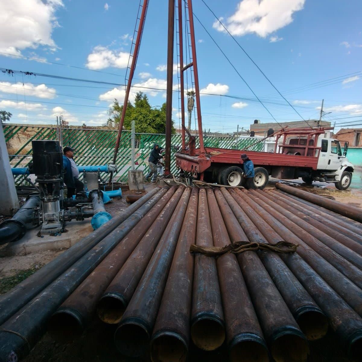 REHABILITAN EQUIPO DE BOMBEO DEL POZO AGUAJE&nbsp;I