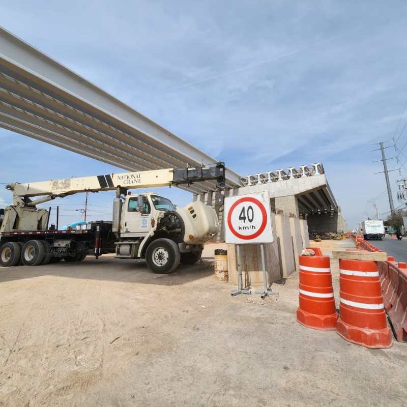REGISTRA UN 55 POR CIENTO DE AVANCE EL MEGA PUENTE EN CIRCUITO&nbsp;POTOSÍ