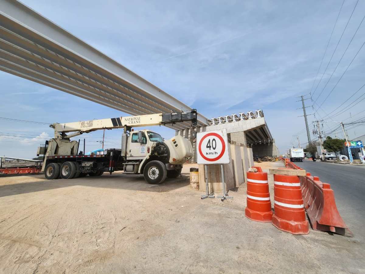 REGISTRA UN 55 POR CIENTO DE AVANCE EL MEGA PUENTE EN CIRCUITO&nbsp;POTOSÍ