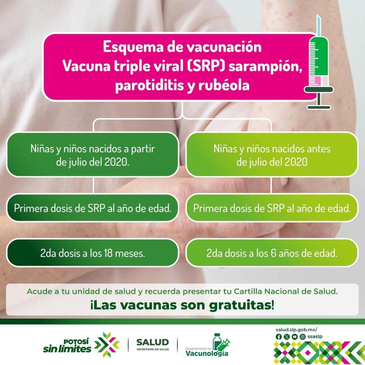 EN LA ENTIDAD LA CONDRTURA DE VACUNACION CONTRA EL SARAMPIÓN LLEGA AL&nbsp;94.3%