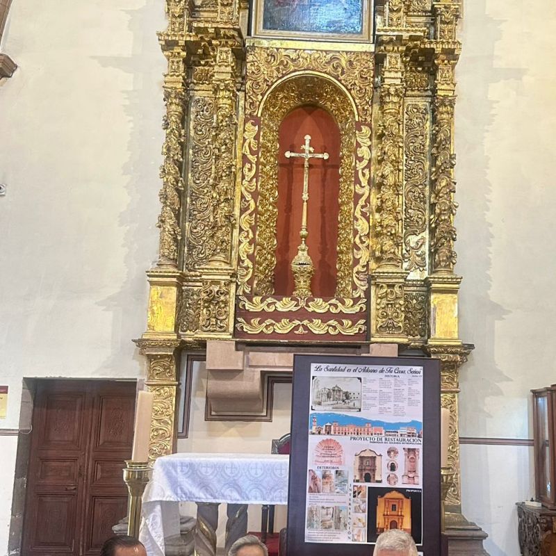 AVANZA RESTAURACIÓN DEL TEMPLO DE LA COMPAÑÍA, UBICADO FRENTE A PLAZA DE&nbsp;FUNDADORES