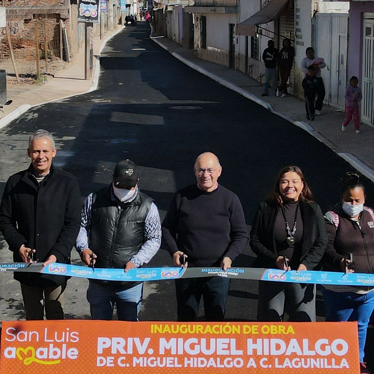 ENTREGA GALINDO NUEVA PAVIMENTACIÓN EN LA DELEGACIÓN DE LA&nbsp;PILA