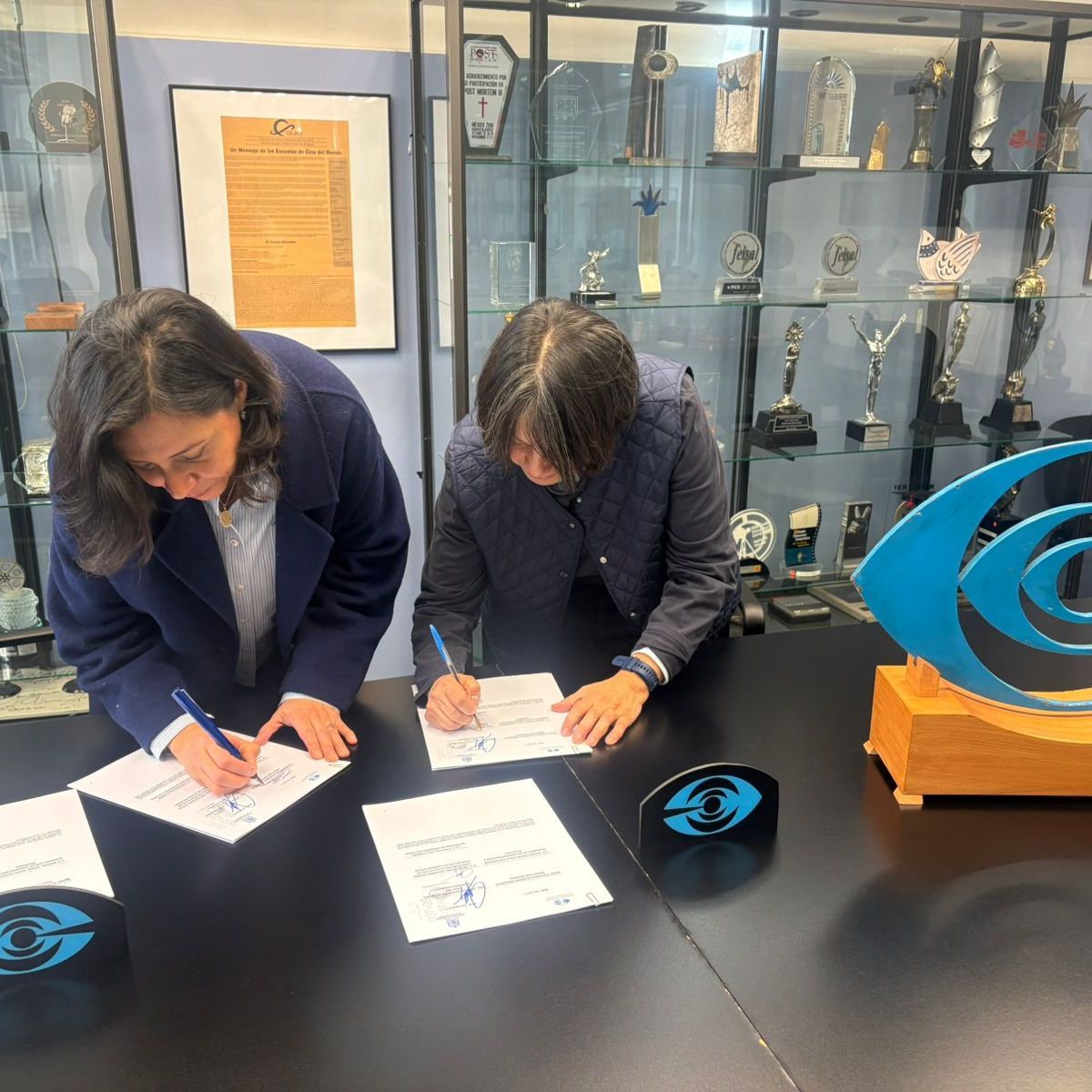 RENUEVAN CONVENIODE COLABORACIÓN&nbsp; LA FCC DE LA UASLP Y EL&nbsp;CCC