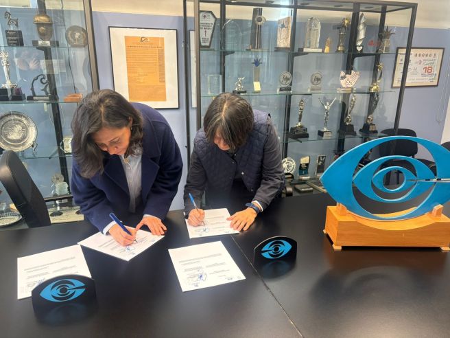 RENUEVAN CONVENIODE COLABORACIÓN&nbsp; LA FCC DE LA UASLP Y EL&nbsp;CCC