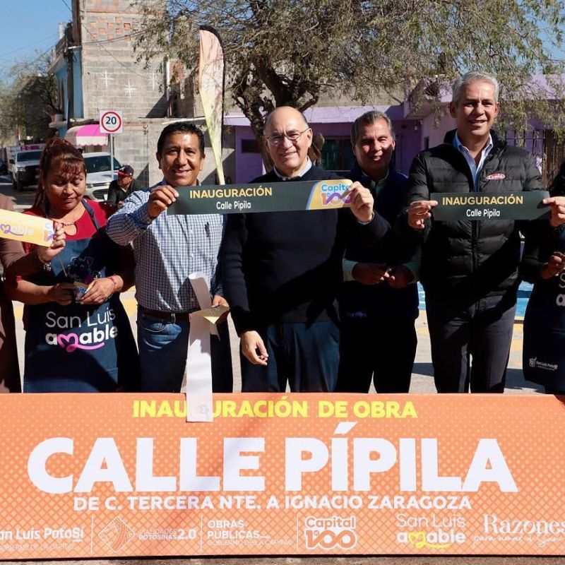 ALCALDE GALINDO ENTREGA OBRA VIAL 99 DE ESTA&nbsp;ADMINISTRACIÓN