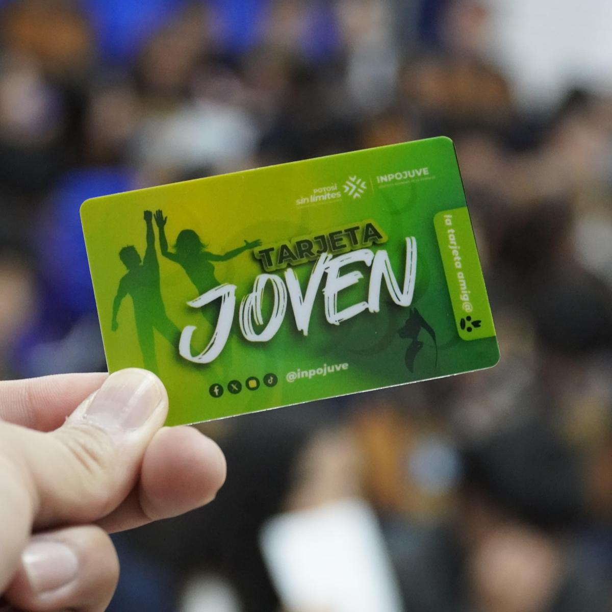 JÓVENES POTOSINOS ACCEDEN A DESCUENTOS CON «TARJETA&nbsp;JOVEN»