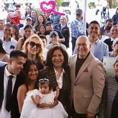 GRAN BODORRIO EN LA CAPITAL, 217 PAREJAS SE CASAN POR EL CIVIL BAJO EL&nbsp; LEMA “DA EL SÍ CON LA&nbsp;FAMILIA”