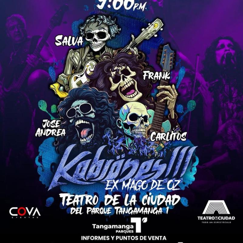 SE PRESENTARÁ KABRÖNES EN PARQUE&nbsp;TANGAMANGA