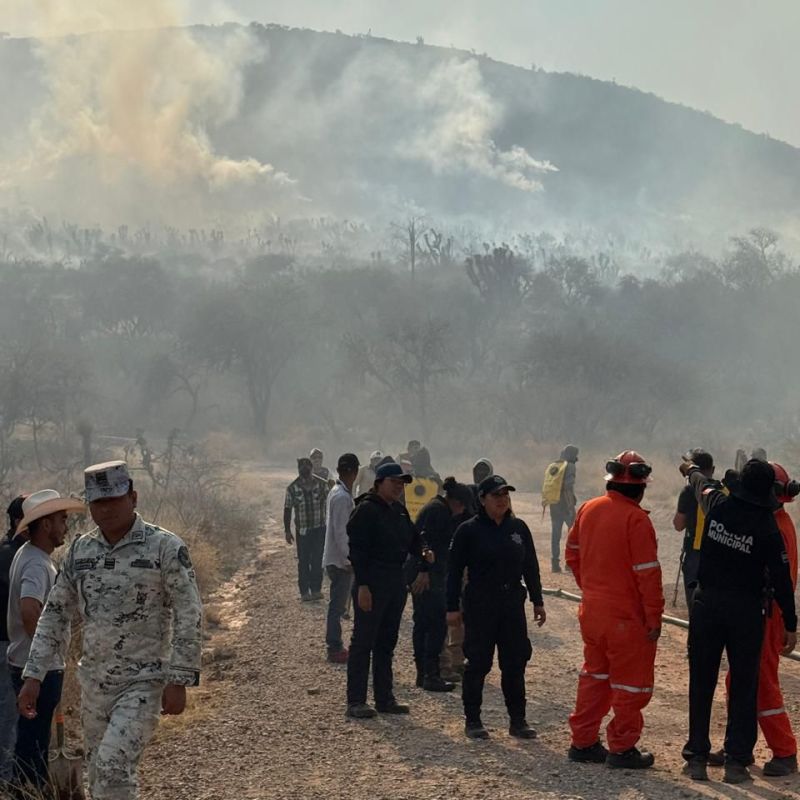 SE MANTIENEN ACTIVOS OPERATIVOS ANTE INCENDIOS&nbsp;FORESTALES