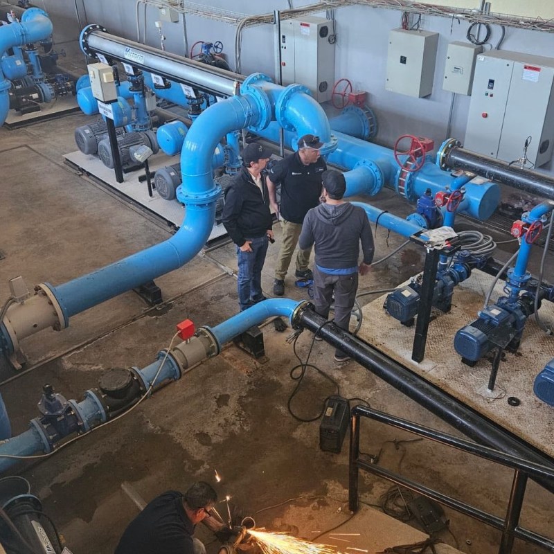 MODERNIZAN SISTEMA DE DISTRIBUCIÓN DE AGUA EN CIUDAD&nbsp;SATÉLITE