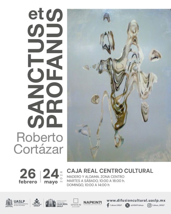 EXPOSICIÓN «SANCTUS ET PROFANUS» DE ROBERTO CORTÁZAR SE EXH8B8RA EN CAJA&nbsp;REAL