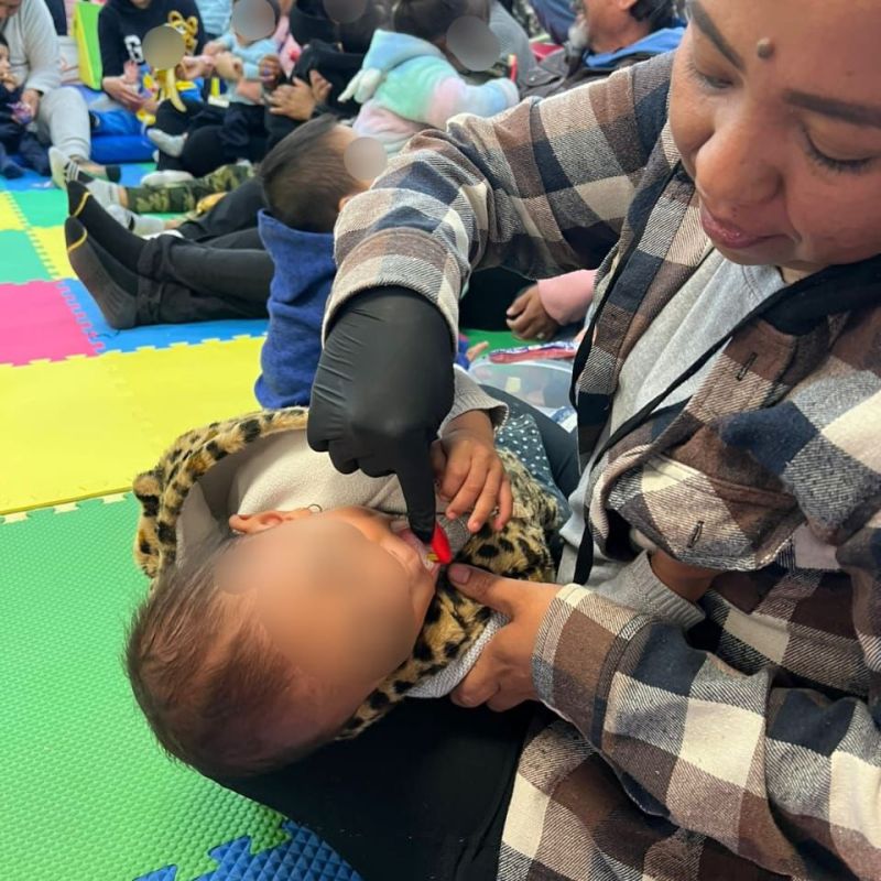 PROMUEVE EL DIF MUNICIPAL SALUD BUCAL DESDE LA PRIMERA INFANCIA EN LA UBR&nbsp;MARAVILLAS