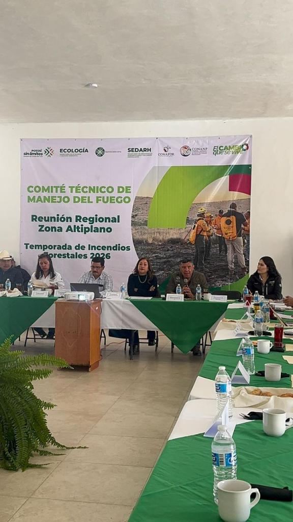 SE REFUERZA ESTRATEGIA CONTRA INCENDIOS EN EL ALTIPLANO&nbsp;POTOSINO