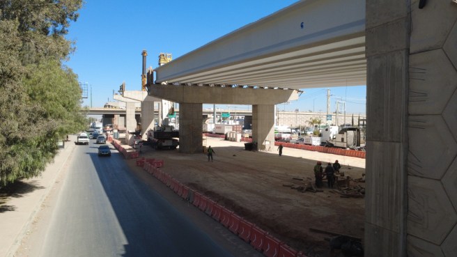 ANUNCIAN CIERRES VEHICULARES POR COLOCACIÓN DE TRABES EN CIRCUITO POYOSÍ-VALLE DE LOS FANTASMAS EL&nbsp;DOMINGO