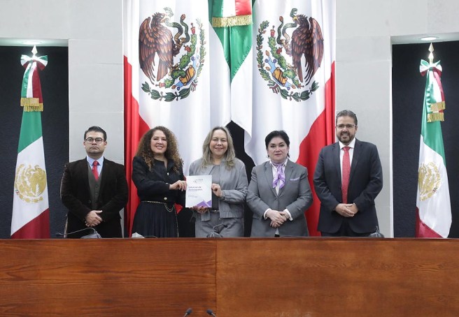 ENTREGA TRIBUNAL ESTATAL DE JUSTICIA ADMINISTRATIVA INFORME AL&nbsp;CONGRESO