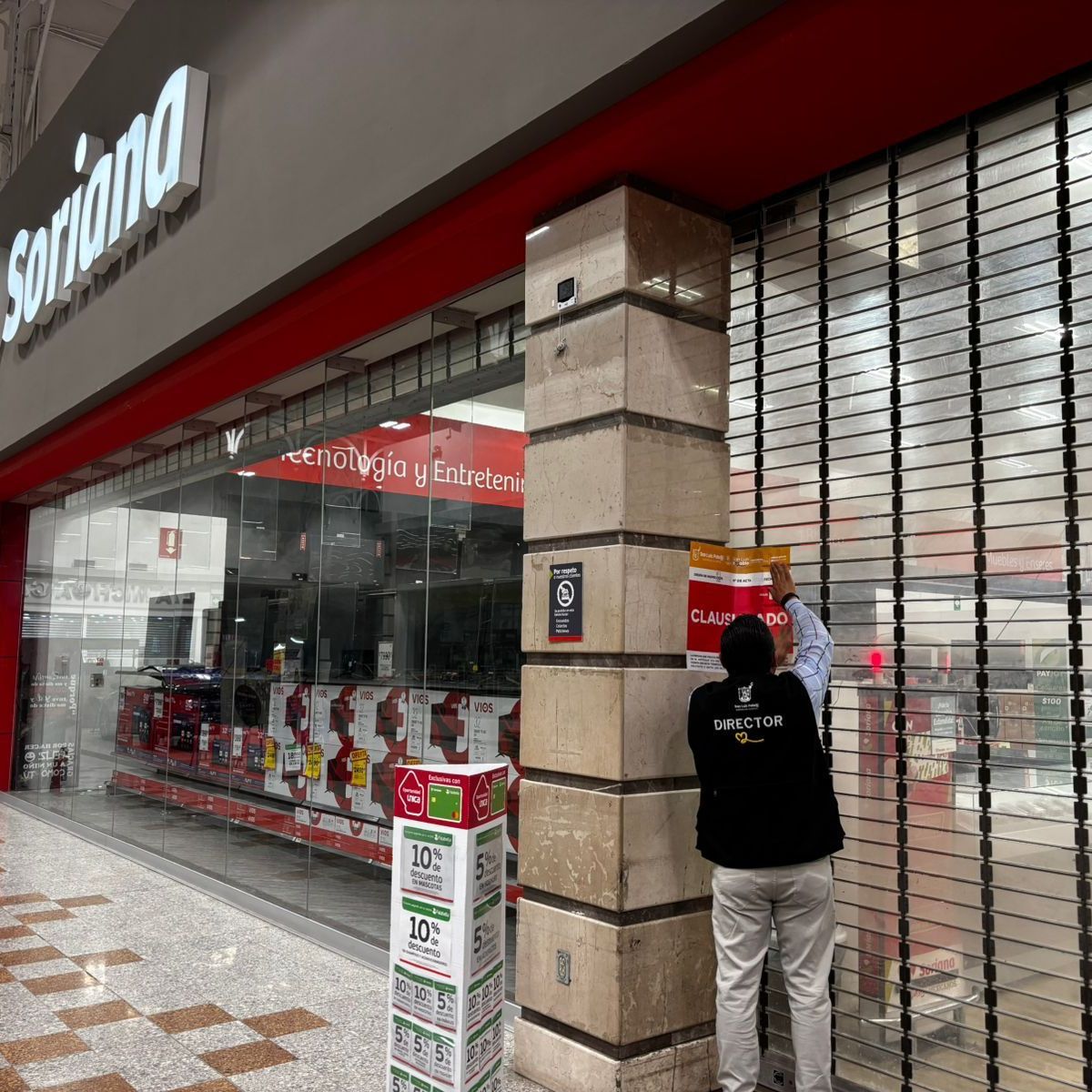 CLAUSURADOS POR FALTA DE PERMISOS SORIANA, SODIMAC E&nbsp;IHOP