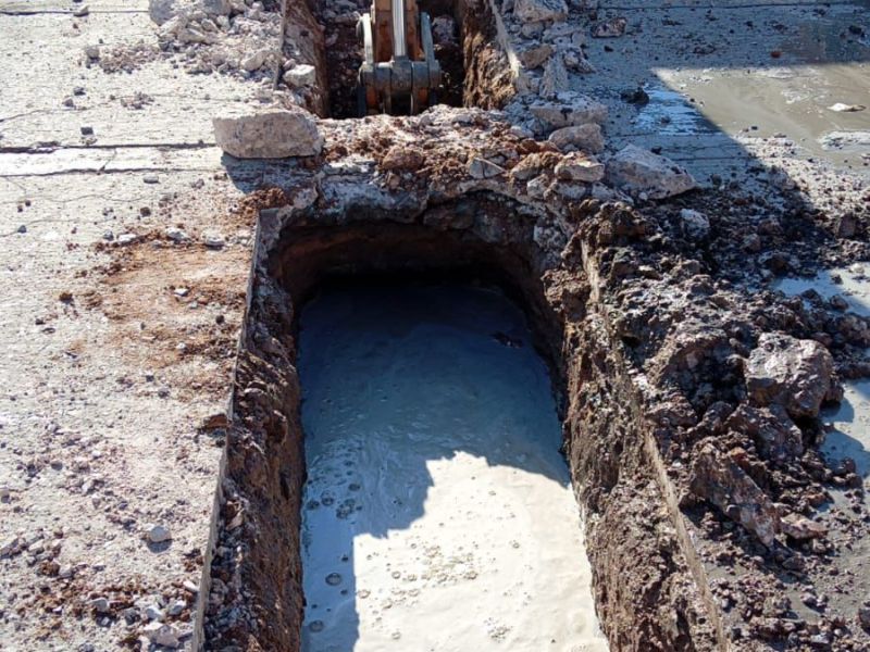 EN JARDINES DEL SUR SE RENOVARÁN 137 METROS LINEALES DE TUBERÍA DE DRENAJE&nbsp;&nbsp;SANITARIO