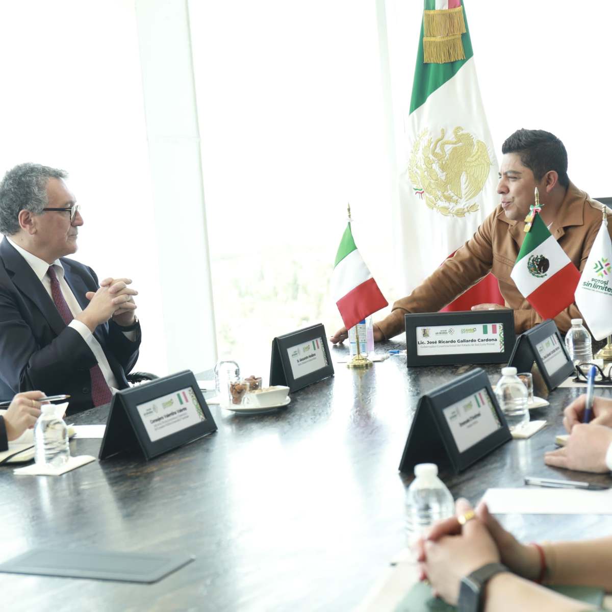 SE REÚNE GALLARDO CON EMBAJADOR DE ITALIA EN&nbsp;MÉXICO