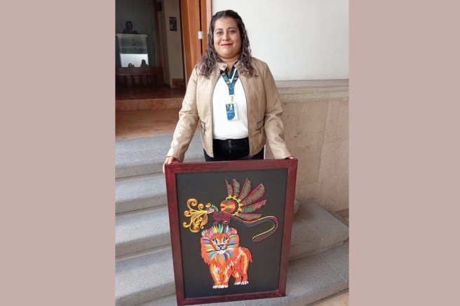 MEDALLA DE ORO INTERNACIONAL A ADELITA BRAVO CASTILLO DE LA BIBLIOTECA&nbsp;UNIVERSITARIA