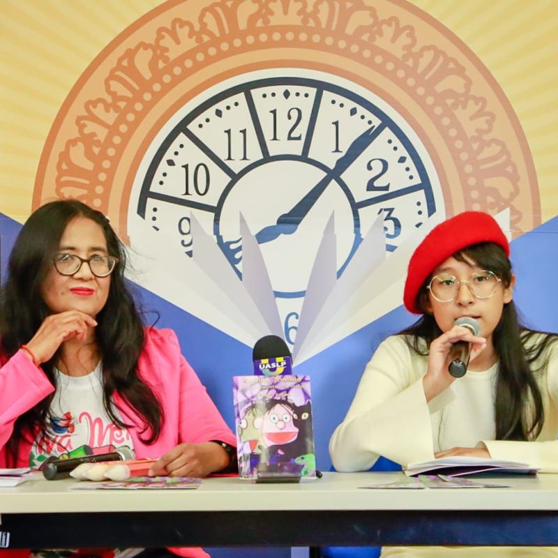 NIÑAS, NIÑOS Y PADRES, MADRES FRENTE A LA LITERATURA INFANTIL EN LA FNL&nbsp;UASLP