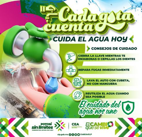 IMPULSAN CULTURA DEL AGUA ANTE TEMPORADA DE&nbsp;CALOR