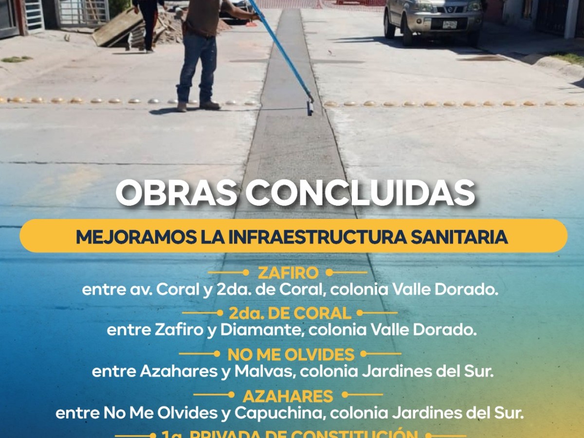 CONCLUYE INTERAPAS 8 OBRAS SANITARIAS DE ALTO&nbsp;IMPACTO