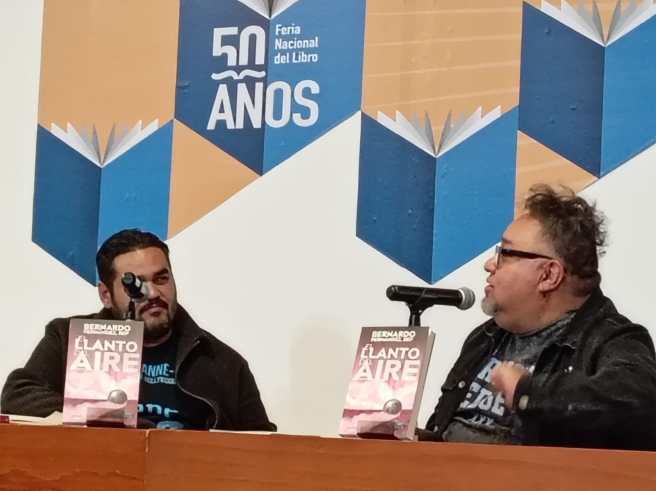 BEF PRESENTA SU RECIENTE NOVELA EL LLANTO DEL&nbsp;AIRE