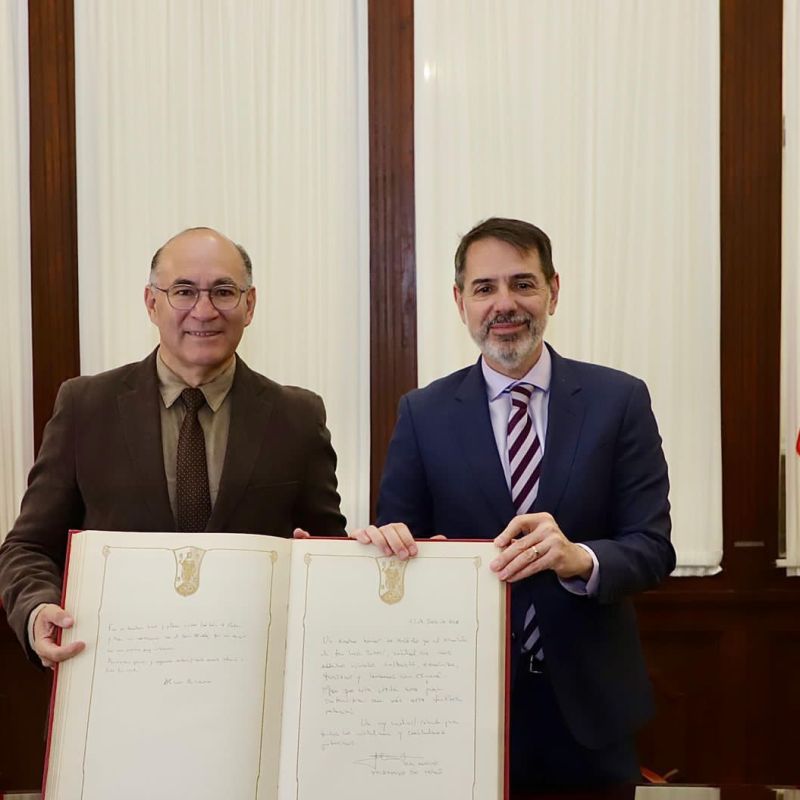 GALINDO RECIBE AL EMBAJADOR DE ESPAÑA EN&nbsp;MÉXICO