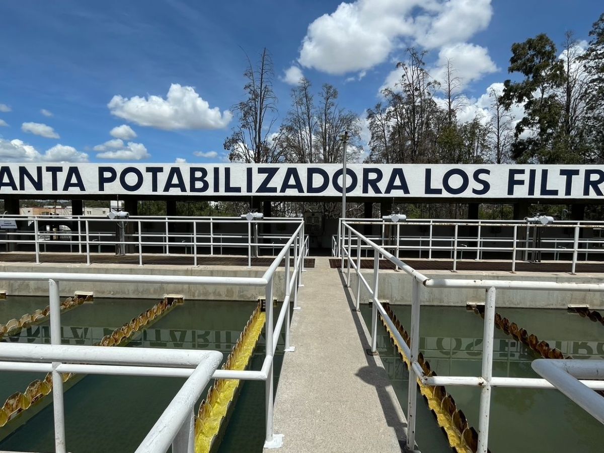 PLANTA FILTROS POTABILIZA AGUA PARA MÁS DE 58 MIL USUARIOS EN LA&nbsp;CAPITAL