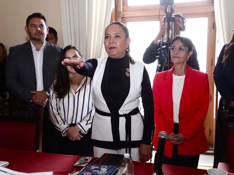 EL PAN FELICITA Y RECONOCE LA TRAYECTORIA DE ÁNGELES RODRÍGUEZ AHORA COMO SECRETARIA GENERAL DEL AYUNTAMIENTO DE&nbsp;SLP