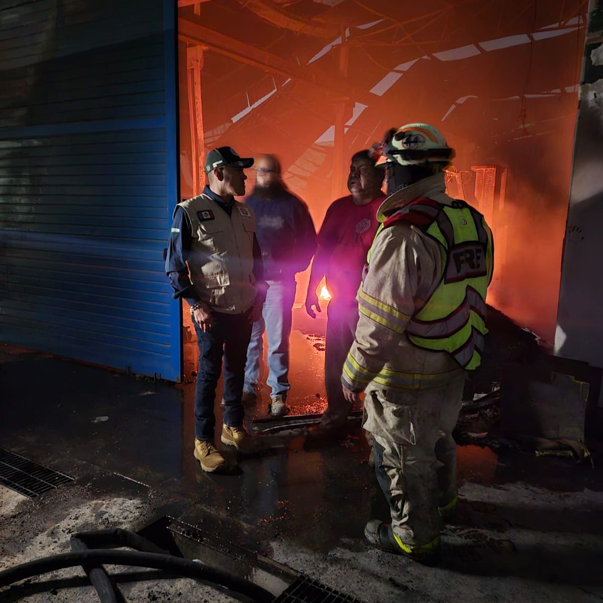 ACTUALIZACIÓN DE INCENDIO EN PARQUE&nbsp;FUNDIDORES