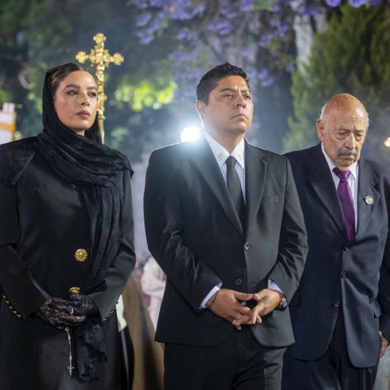 PARTICIPA GALLARDO EN LA PROCESIÓN DEL&nbsp;SILENCIO