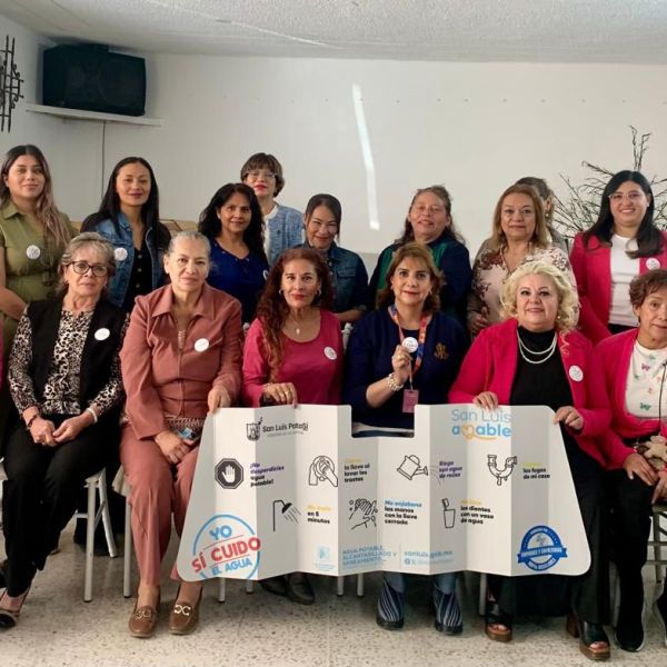 “MUJERES POTOSINAS CAMBIANDO VIDAS” SE SUMAN AL MUNICIPIO DE LA CAPITAL PARA CUIDAR Y CONSERVAR EL&nbsp;AGUA