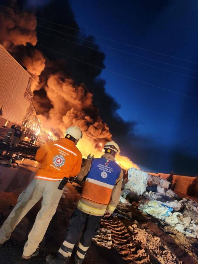 CALIDAD DEL AIRE EN LA CAPITAL DE SLP ES ESTABLE TRAS INCENDIO EN LA ZONA&nbsp;INDUSTRIAL