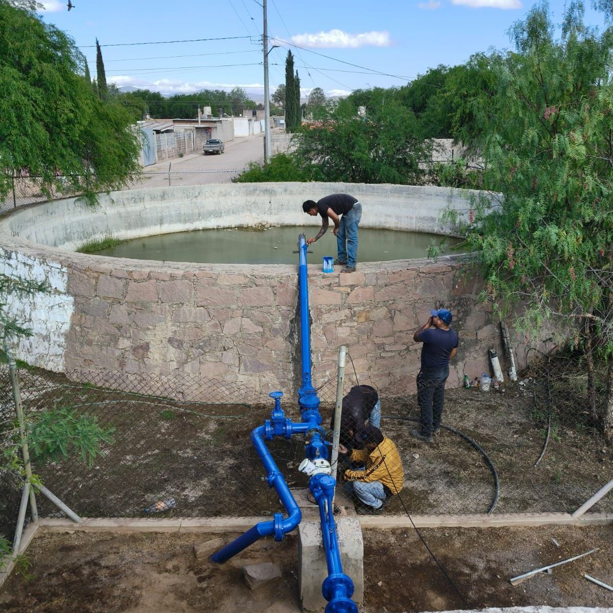 CON TRABAJOS EN EL SISTEMA ELÉCTRICO SE MEJORA LA  OPERACIÓN DEL POZO EL&nbsp;JARALITO