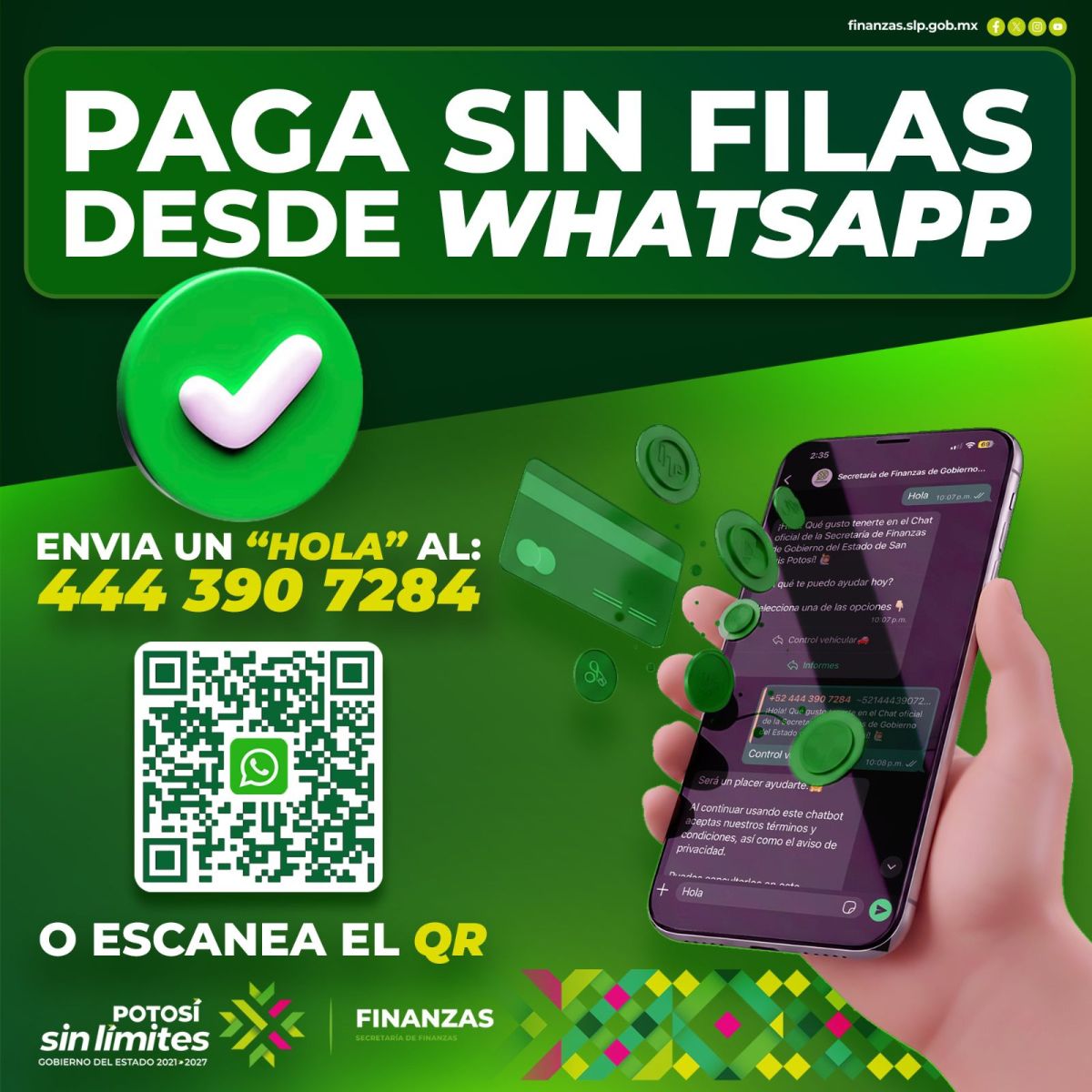 RECAUDACIÓN DIGITAL CON RESULTADOS AL ALZA VÍA&nbsp;WHATSAPP