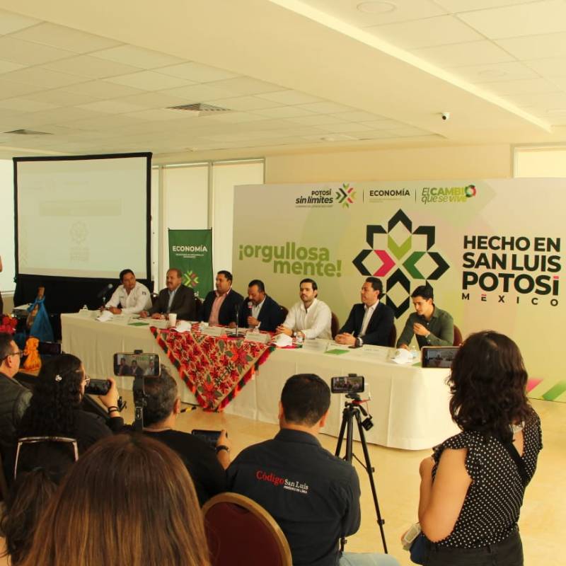 REGISTRAN ANTE EL IMPI LA MARCA «HECHO EN SAN LUIS POTOSÍ,&nbsp;MÉXICO»