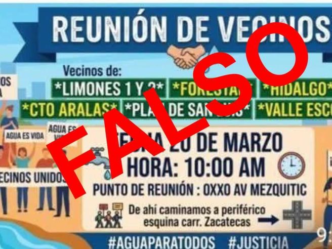 DENUNCIA ALCALDE CAMPAÑA DE DESINFORMACIÓN SOBRE ABASTO DE AGUA; ASEGURA ABASTECIMIENTO ESTABLE EN LA&nbsp;CAPITAL