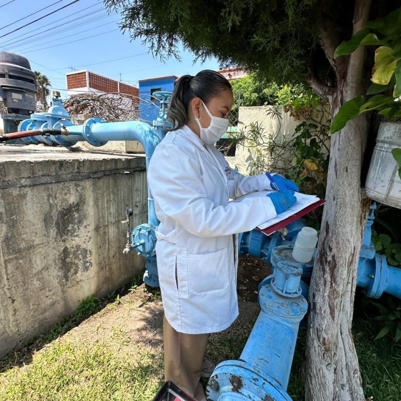 VERIFICAN CALIDAD DEL AGUA EN SAN&nbsp;ÁNGEL