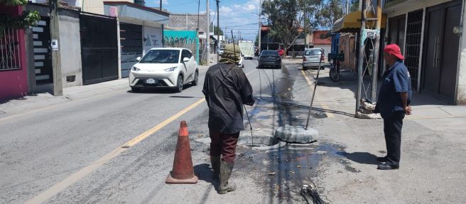 CONTINÚA INTERAPAS CON SU PROGRAMA DE DESAZOLVE AL NORTE DE LA&nbsp;CIUDAD