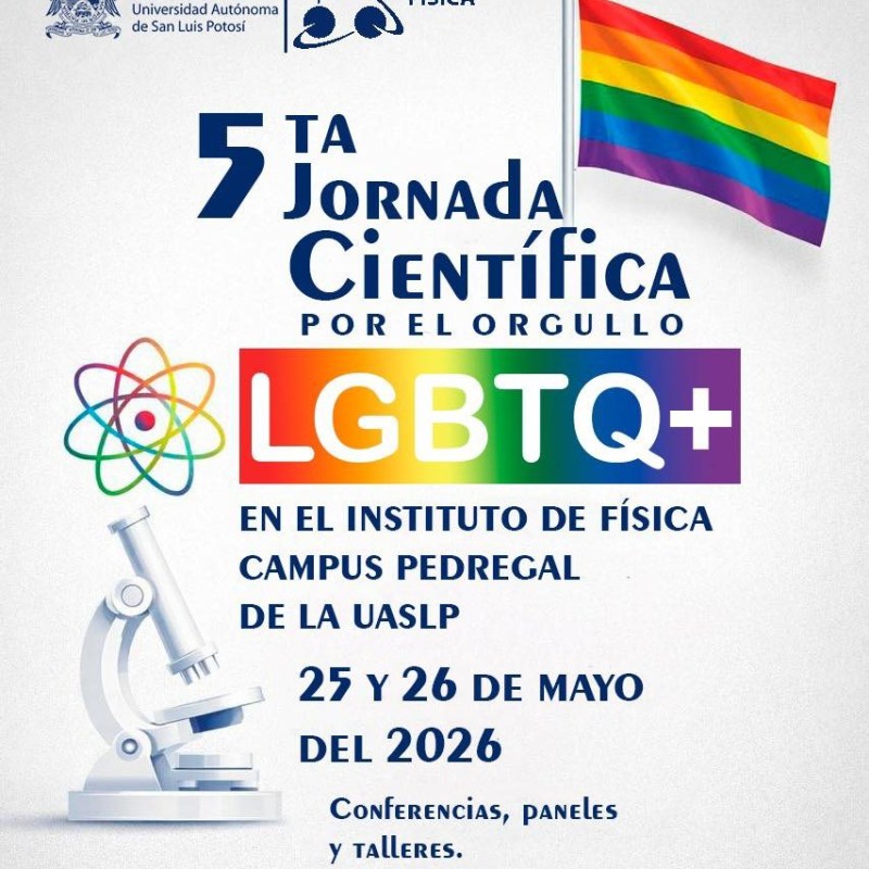 LA 5a. JORNADA CIENTÍFICA DEL ORGULLO LGBTQ+ PROMOVERÁ LABOR DE INVESTIGACIÓN DE LA COMUNIDAD&nbsp;UNIVERSITARIA