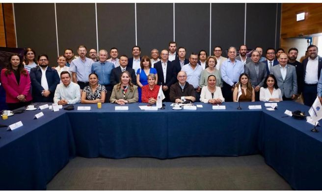 ANTE COPARMEX GALINDO DESTACA AVANCES EN SEGURIDAD Y EFICIENCIA&nbsp;GUBERNAMENTAL
