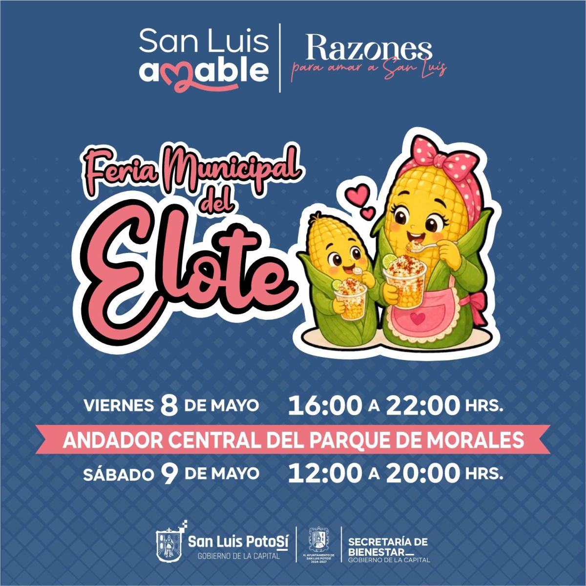 VIERNES 8 Y SÁBADO 9 SE MAYO SE REALIZARÁ LA FERIA MUNICIPAL DEL ELOTE Y TAMBIÉN SE FESTAJARÁ EL DÍA DE LAS&nbsp;MADRES