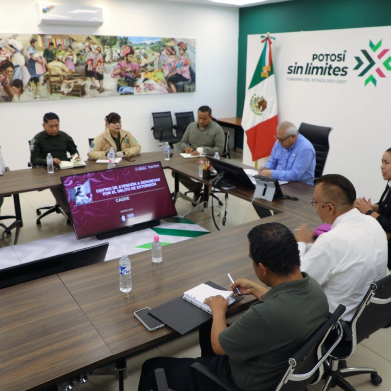 SE FORTALECE COORDINACIÓN CON LA FEDERACIÓN CONTRA LA&nbsp;EXTORSIÓN