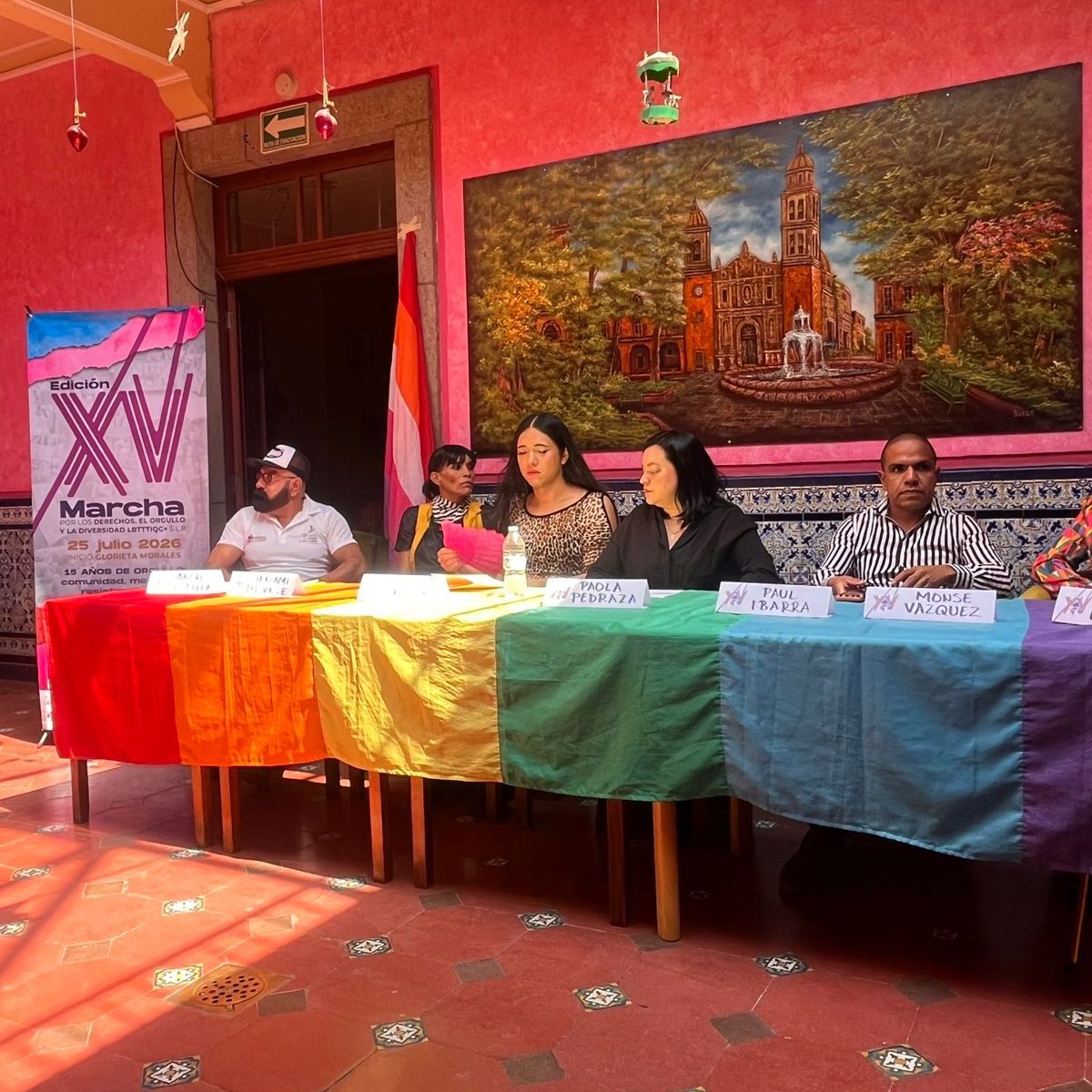 ORGANIZACIONES Y COLECTIVAS LGBTIQ+ PRESENTAN EXIGENCIAS RUMBO AL ORGULLO SLP&nbsp;2026