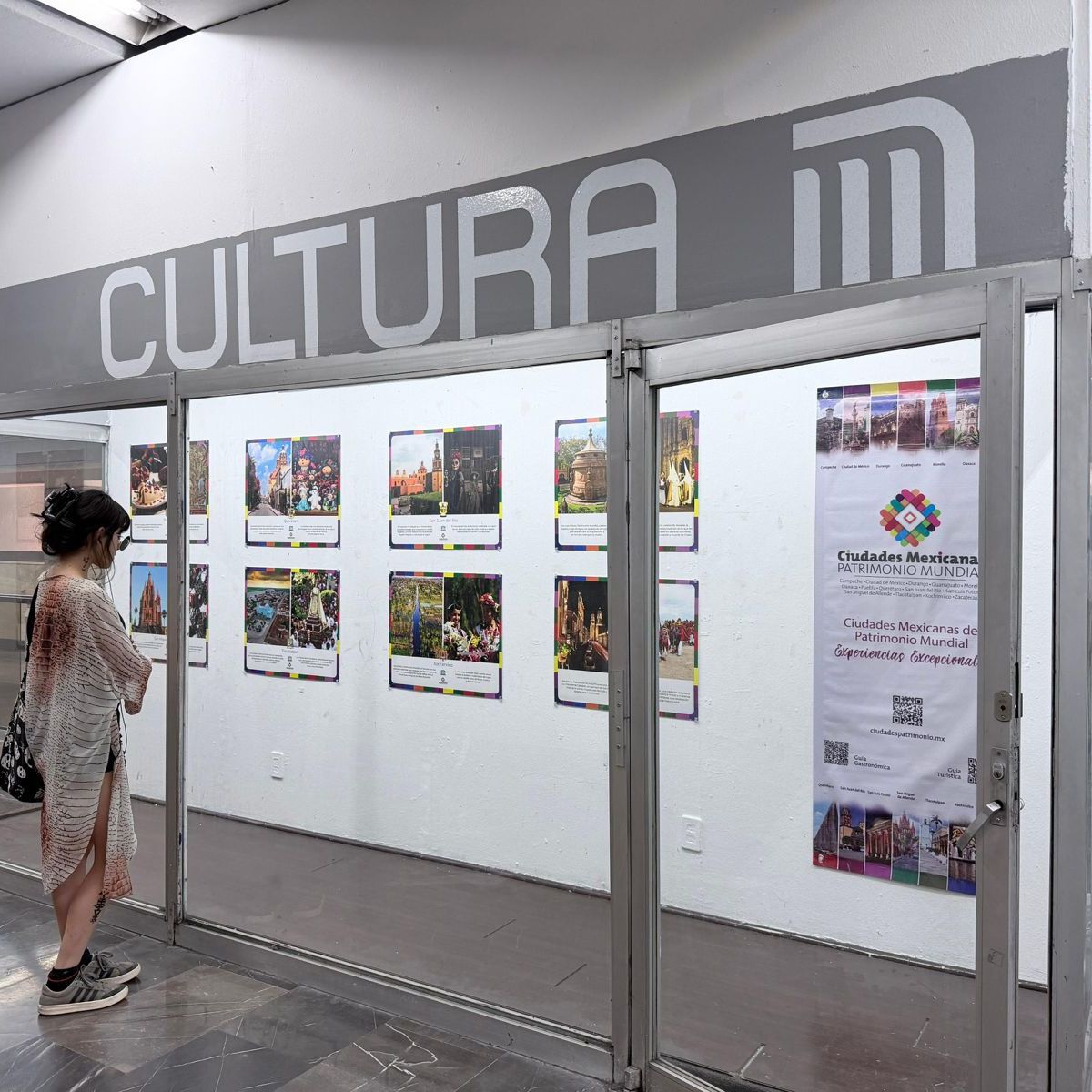 EXHIBEN FOTOGRAFÍAS DE SAN LUIS CAPITAL EN EL METRO DE LA CDMX DE&nbsp;MÉXICO